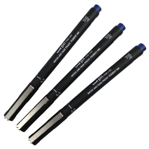 Bút vẽ kỹ thuật Pin-200 0.3mm đen-TA