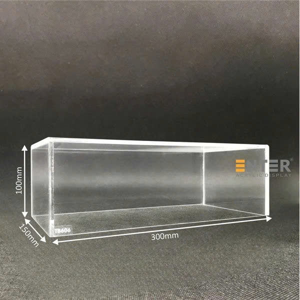 Hộp mica không nắp Enter TB606 150x300x100mm mica dày 5mm-SM
