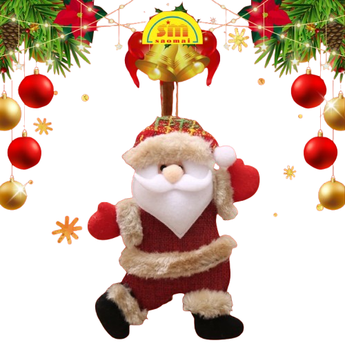 Noel-Mút nỉ trang trí 18cm-JC