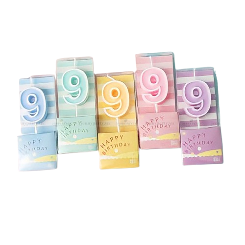 Nến số pastel-ĐA