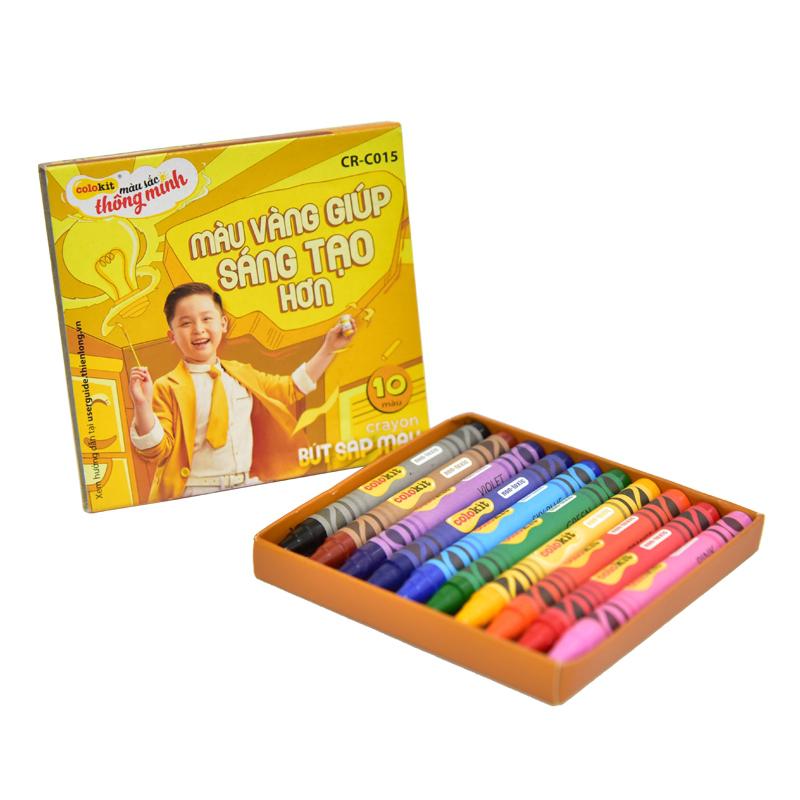 Sáp TL 10 màu CR-C015-TLMN/LV
