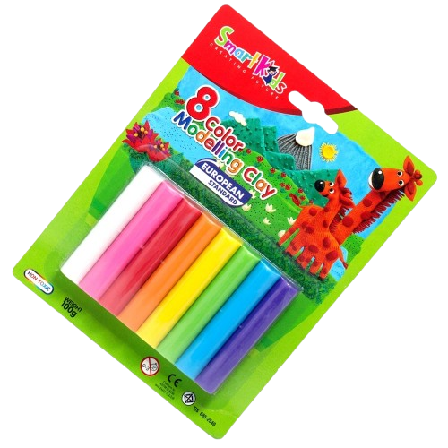 Đất nặn SmartKids 8 màu SK-BL8R-BT