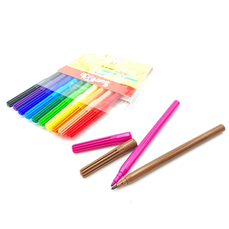 Bút lông Smartkids 12 màu WM01
