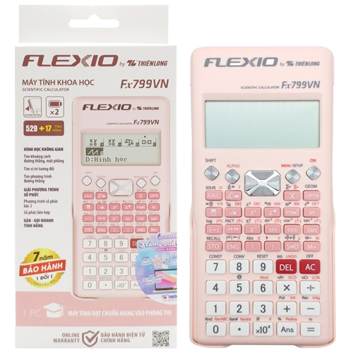 Máy tính Flexio FX799VN hồng-LV