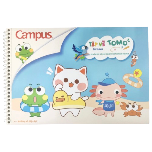 Tập vẽ A4 Campus SKB-A4TOM-40-2 (40 tờ)-208