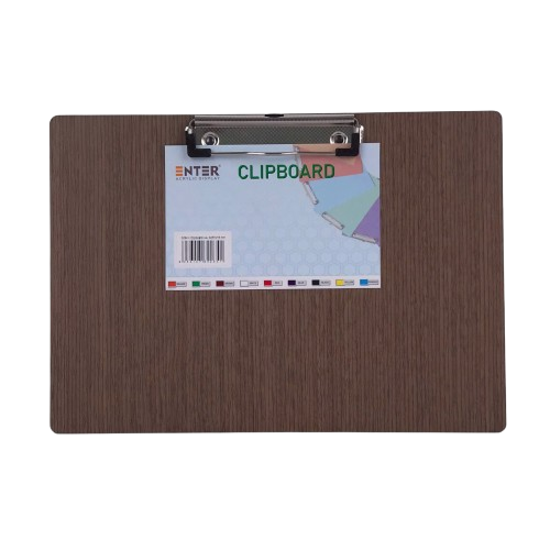 Bìa trình ký đơn gỗ A4 Enter G08 ngang-SM