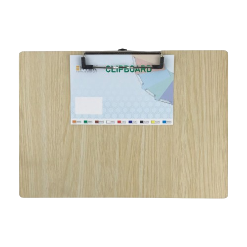 Bìa trình ký đơn gỗ A4 Enter G08 ngang-SM