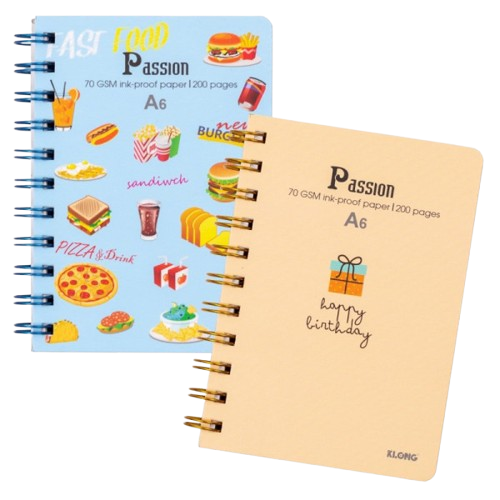 Sổ lò xo KLong A6 TP936 (200 trang)-KL