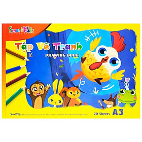Tập vẽ A3 Smartkids SK-SB201-BT