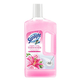 Nước lau sàn Sunlight hoa lily nhài tây(hồng) 997ml-HN/AN/P