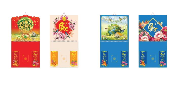 Bìa lịch lò xo giữa AH37/38/39/40/41/42/43/44/45/46/47(35x37) 2026-AH