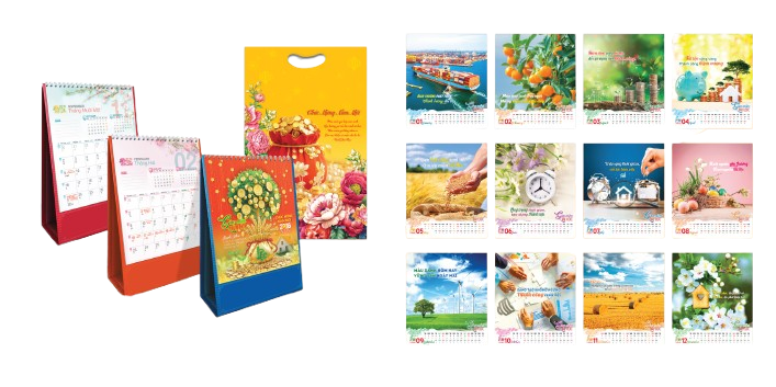 Lịch bàn 2 lò xo 2026-AH