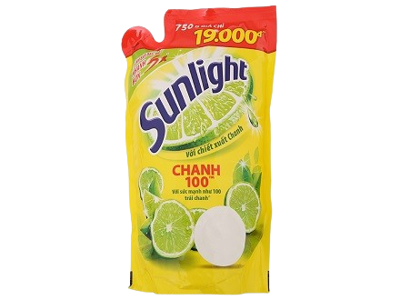 Nước rửa chén Sulight 725 ml(bịch)-HN