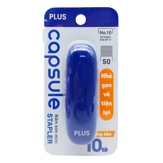 Bấm kim mini Plus 210-V015 x.dương-HV