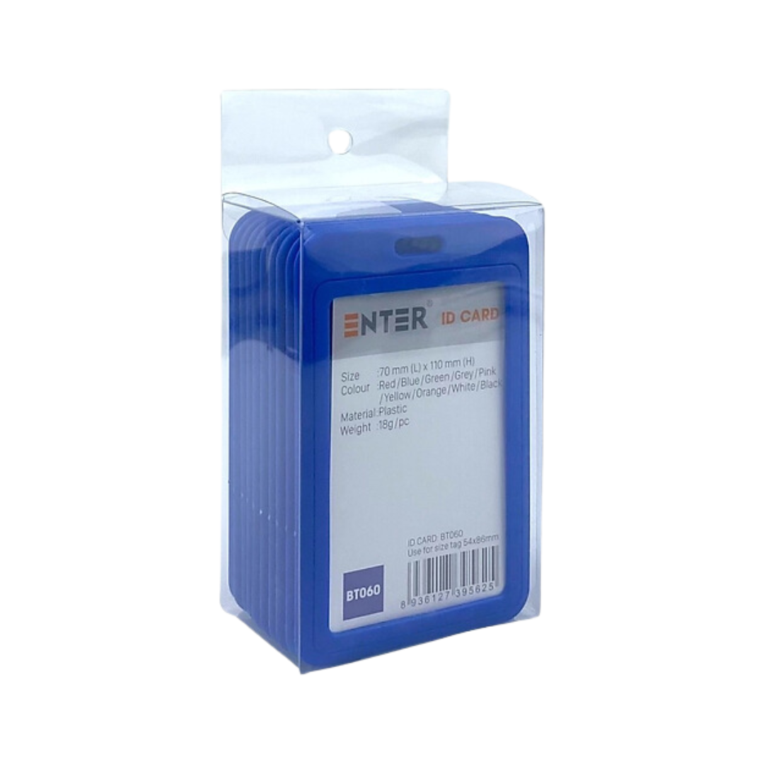 Bảng tên Enter BT060 5.4x8.6cm 1 mặt đứng x.dương-SM