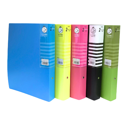 Bìa còng nhẫn Plus A4S 98-V064-đen-VT/HV