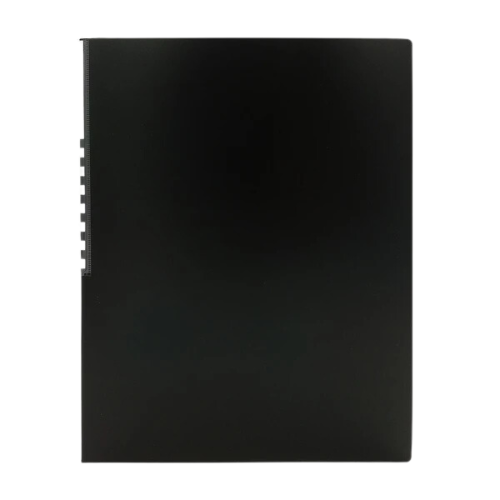 Bìa còng nhẫn Plus A4S 98-V064-đen-VT/HV