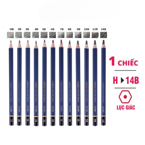 Bút chì Deli 4B S999-4B-LA