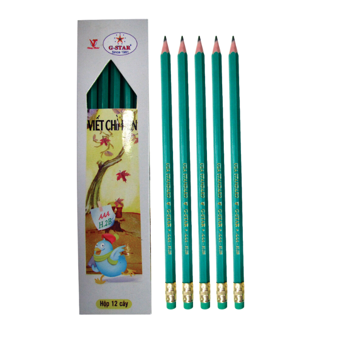 Bút chì Gstar HB NO.2AAA-ĐH