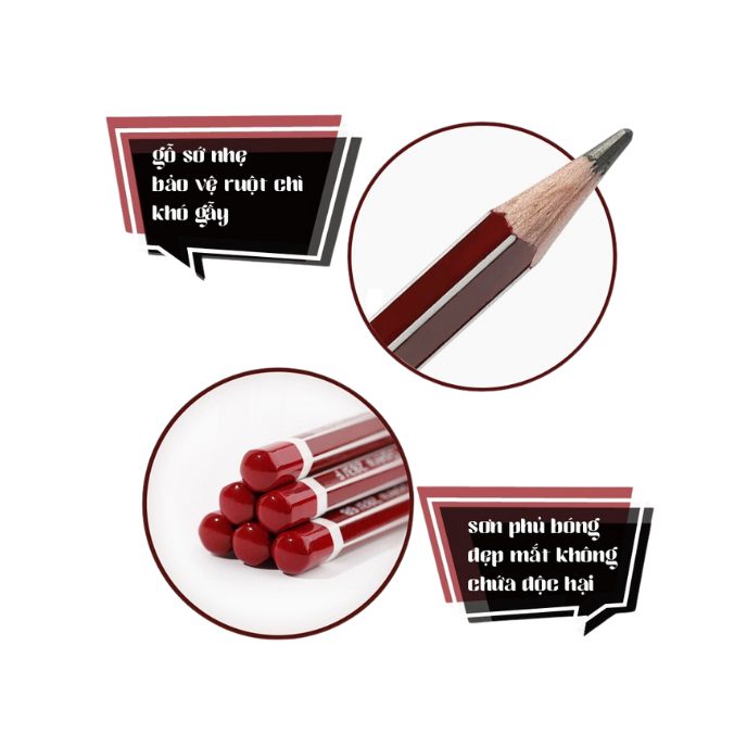 Bút chì Stabilo PC283/7B-TA