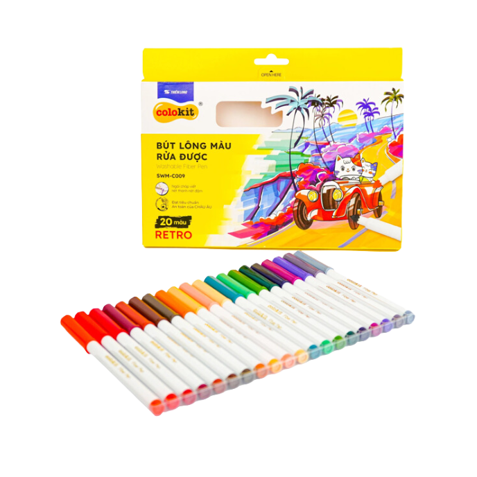 Bút lông TL 20 màu C009 (rửa được)-LV