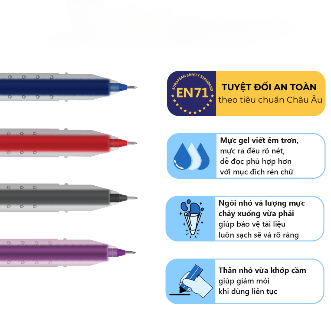 Bút nước Bitex G04 tím-BT