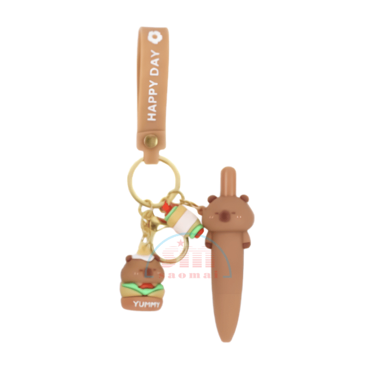 Bút kiểu + móc khóa KK-8402-TL