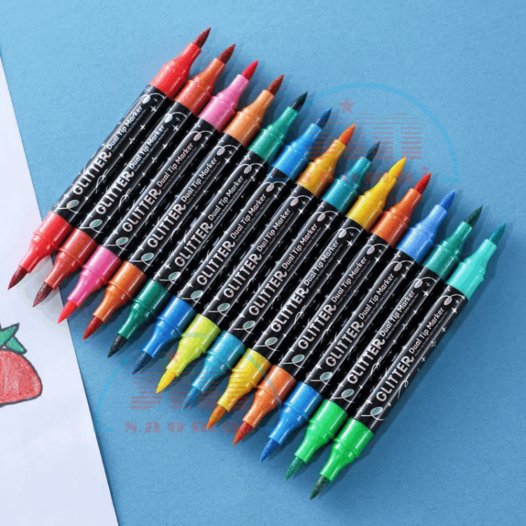 Bút lông Marker 12 màu 818-TM