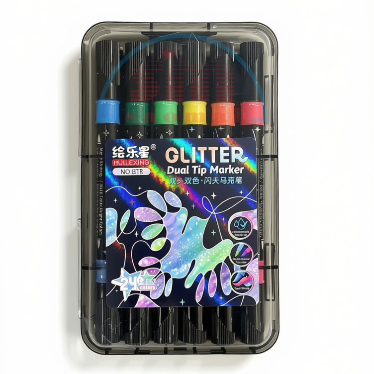 Bút lông Marker 12 màu 818-TM
