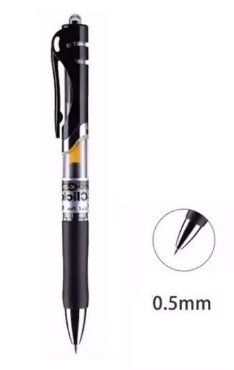 Bút nước M&G 1350 đen-TRM