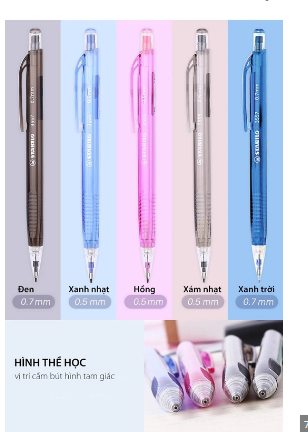 Chì bấm Stabilo 3555 0.5-TA