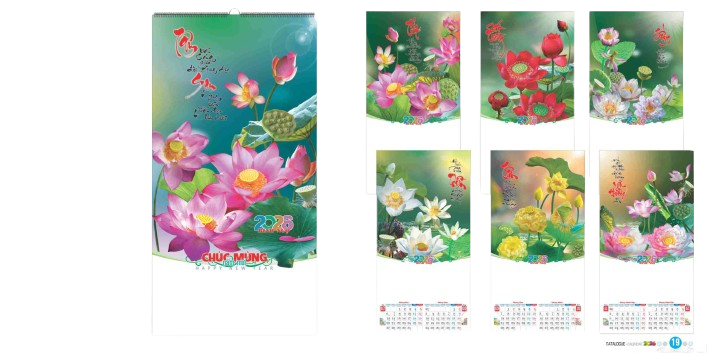 Lịch lò xo 7 tờ 2026-TT