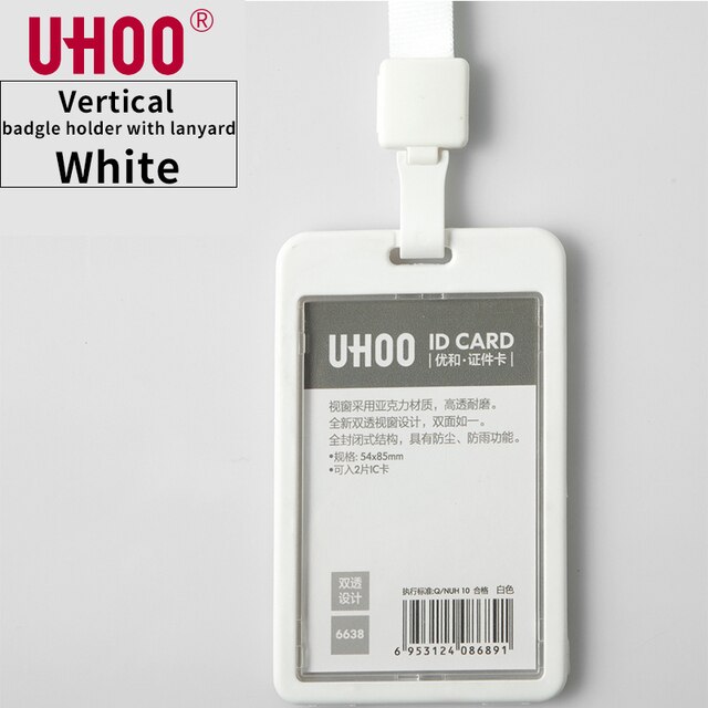 Bảng tên đứng UHOO 6638 Trắng