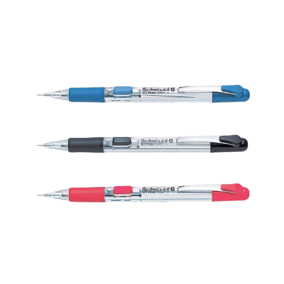 Chì bấm Pentel PD305T đỏ-S