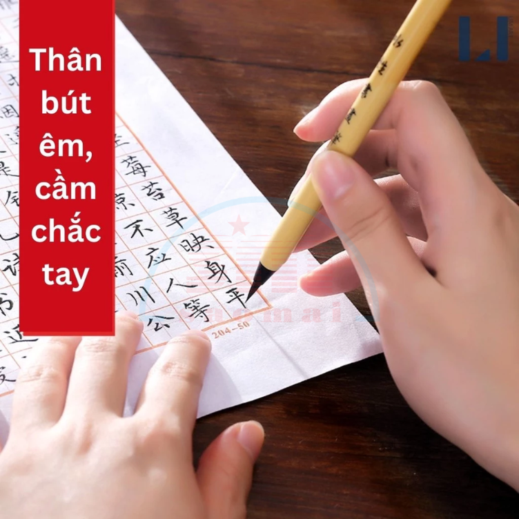 Cọ thư pháp 140+mực-TL
