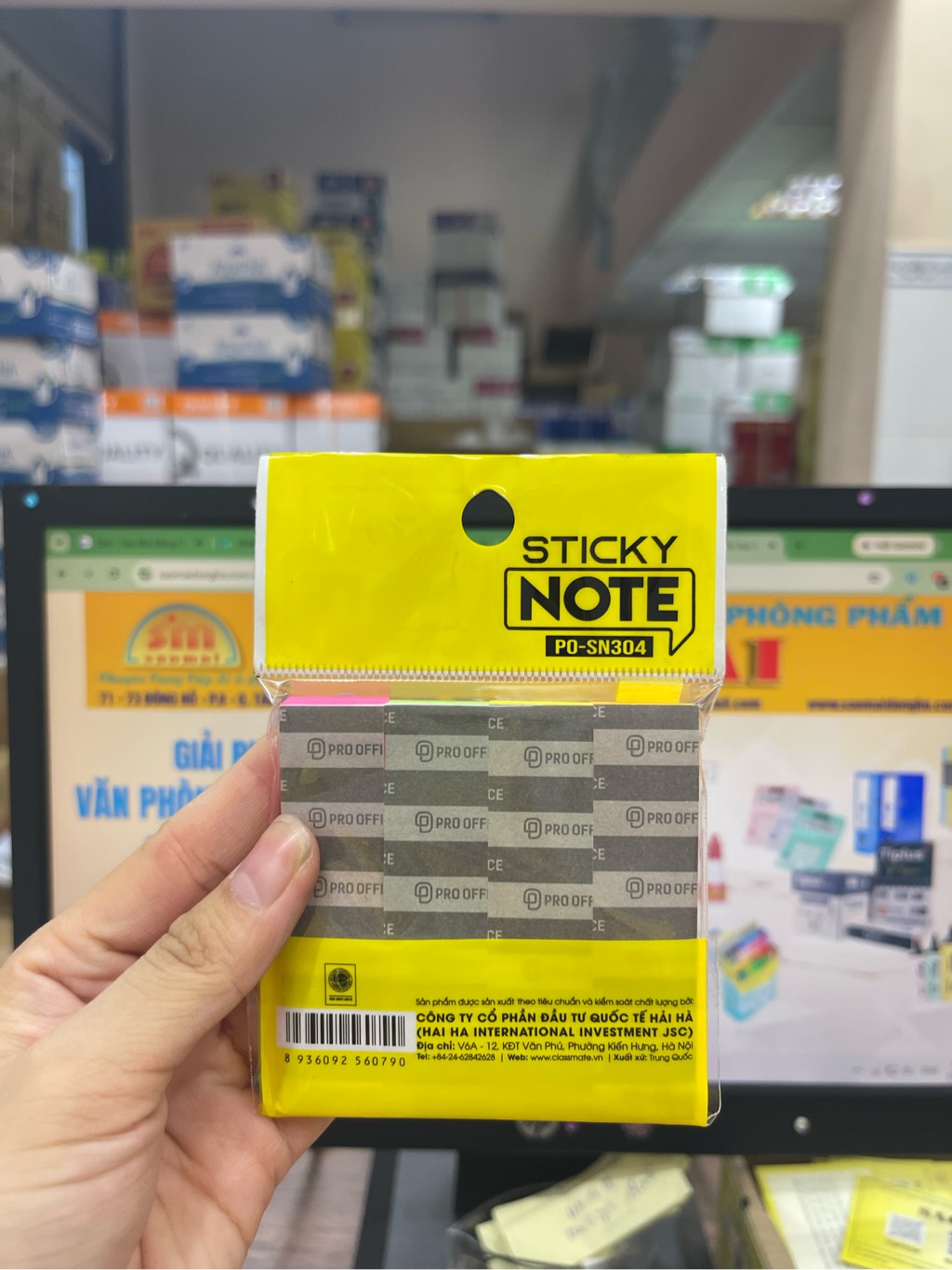 Notes Pro office 4 màu SN304