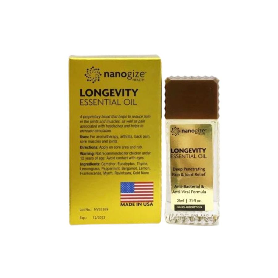 Dầu gió Mỹ LONGEVITY 21ml-CH