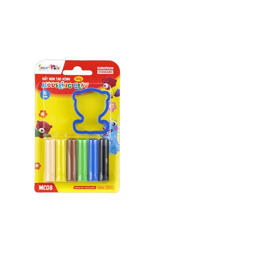Đất nặn SmartKids MC08 6 Màu -BT