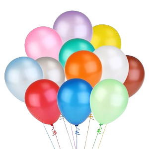 Bong bóng R6 tròn (100c) size nhỏ-SGS