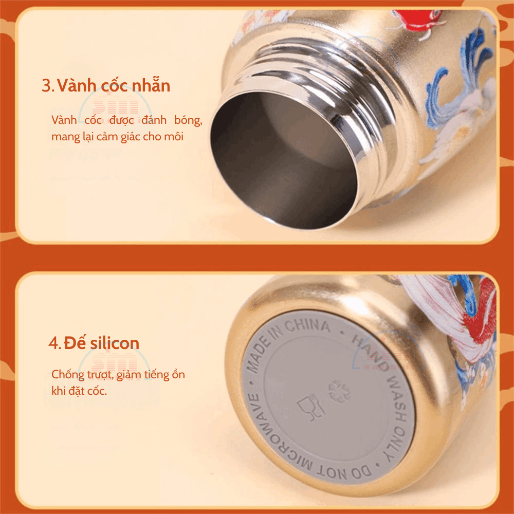 Bình nước nhiệt XJX-7838 450ml-TL