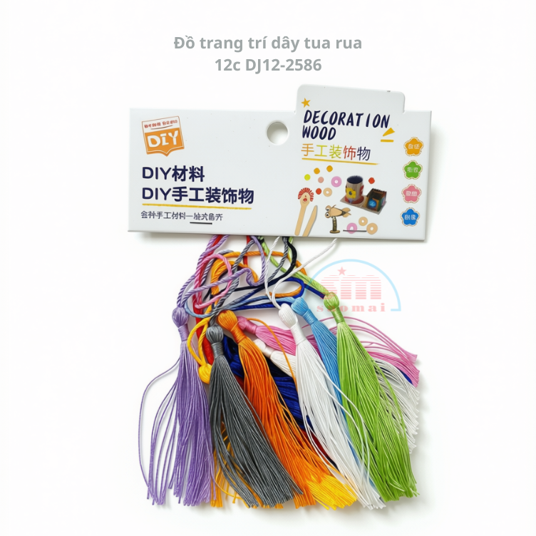 Đồ trang trí dây tua rua 12c DJ12-2586-TL