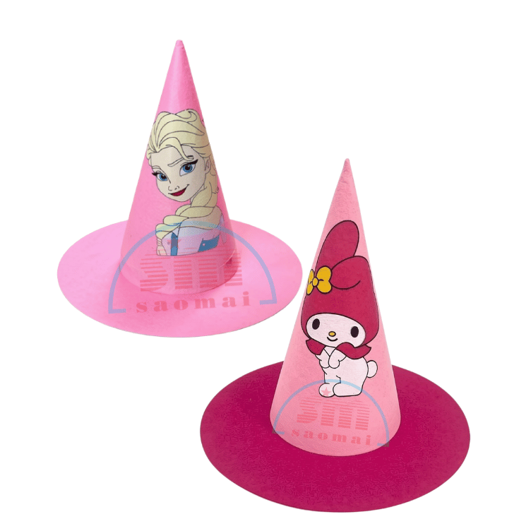 Đồ trang trí Halloween-Nón màu 26-TD