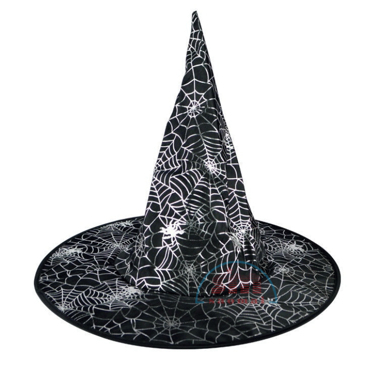 Đồ trang trí Halloween-Nón phù thủy 2 lớp nhỏ-TL