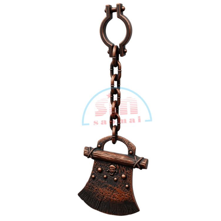 Đồ trang trí Halloween-Vũ khí + dây xích 26-TD