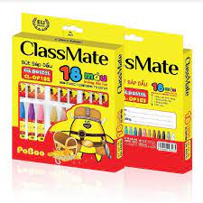 Sáp dầu ClassMate 18 màu CL-OP102-TK