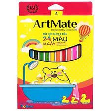 Chì màu ArtMate 24 màu AM-CL103-TK