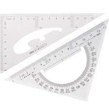 Thước Eke 13cm Deli 6415-LA