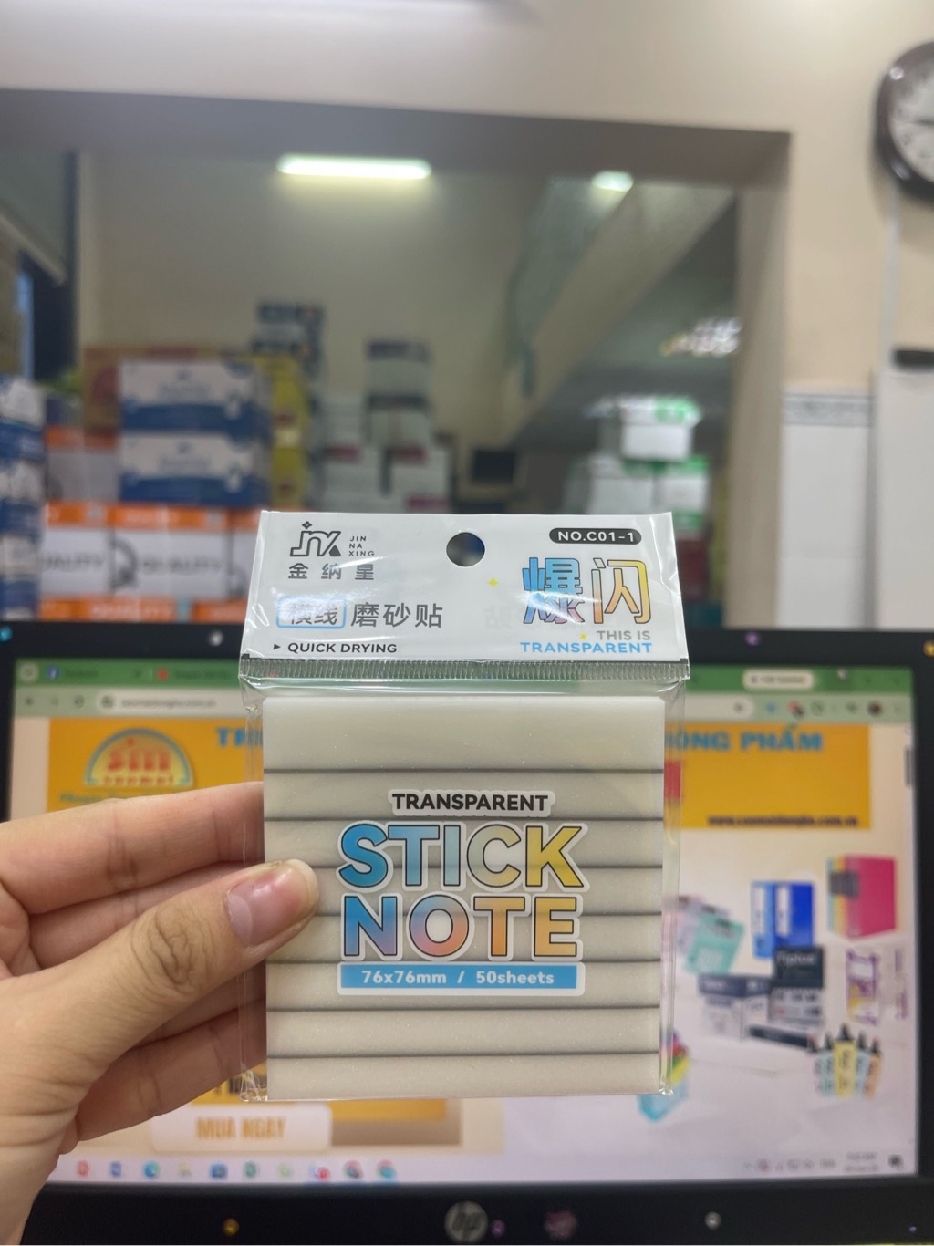 Notes trong sốt 3x3 C01 kẽ ngang