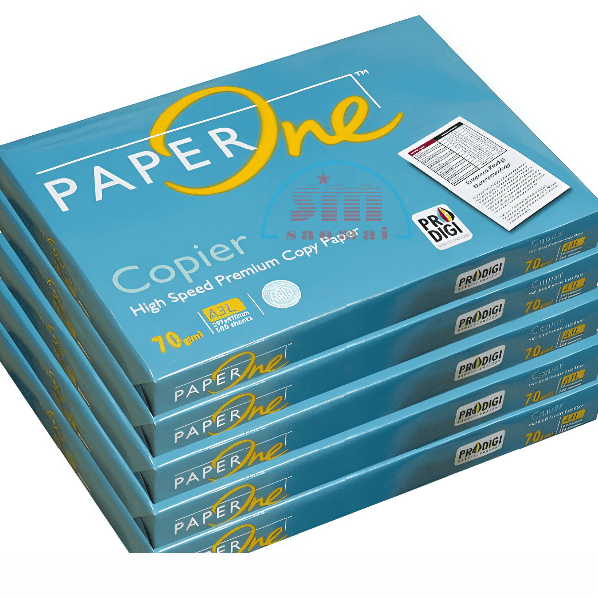 Giấy A3 70gsm PaperOne-VMH/HHN/ĐHP