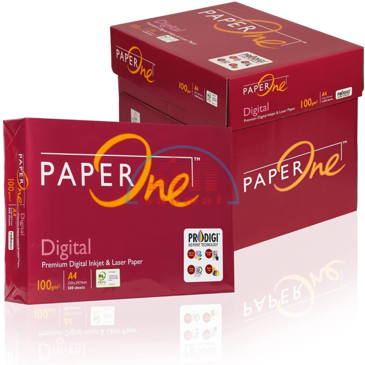 Giấy A4 100gsm PaperOne-VMH/ĐHP/HHN